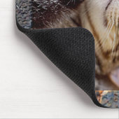 Je foto Funny Cat Vrijdag Muismat met gevoel (Hoek)