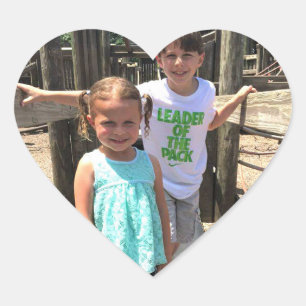 Je foto-hartstickers hart sticker