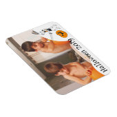 Je foto herinnert je schattig knight Halloween lij Magneet (Rechterzijde)