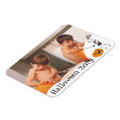 Je foto herinnert je schattig knight Halloween lij Magneet (Linkerzijde)