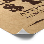 JE FOTO in Gezocht poster (Hoek)