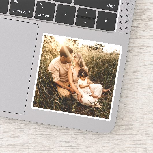 Je foto is aangepast aan je persoonlijke foto sticker (Detail)