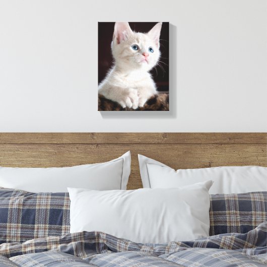 Je foto is aangepast canvas afdruk (Insitu (Slaapkamer))