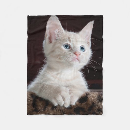 Je foto is aangepast fleece deken (Voorkant)