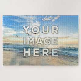 Je foto is aangepast grote volwassene legpuzzel