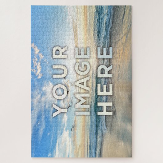 Je foto is aangepast grote volwassene legpuzzel (Verticaal)