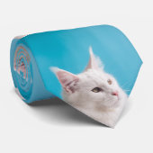 Je foto is aangepast met Kat Pet Aangepast Stropdas (Opgerold)