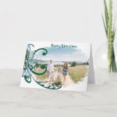 Je foto is een Zwemel verf... Feestdagen Kaart (Voorkant)