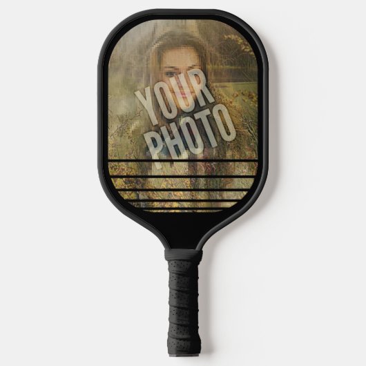 Je foto is gegradeerd met Stripes Pickleball Paddl Pickleball Paddle (Voorkant)