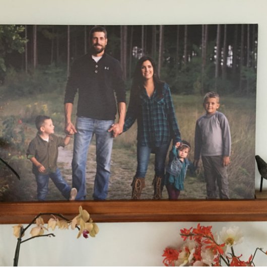 Je foto is gemaakt Canvas