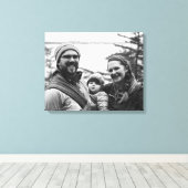 Je foto is gemaakt Canvas Afdruk (Insitu (Houten vloer))