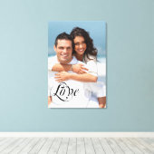 Je foto is gemaakt Canvas Afdruk (Insitu (Houten vloer))