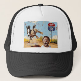 Je foto, Krijg je trappen, haver, Arizona, ezel Trucker Pet