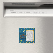 Je foto met kerststerren magneet (Insitu (Vaatwasser))