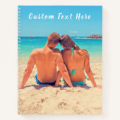 Je foto-Notitieboek personaliseren met aangepaste Notitieboek (Voorkant)