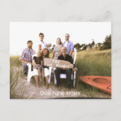 Je foto op de achterste  vogels die we hebben verp aankondigingskaart (Achterkant)