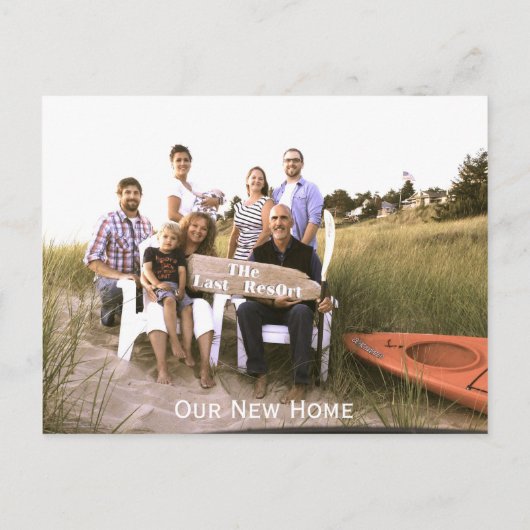 Je foto op de achterste  vogels die we hebben verp aankondigingskaart (Achterkant)