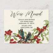 Je foto op de achterste  vogels die we hebben verp aankondigingskaart (Voorkant)