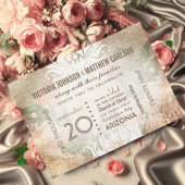 Je foto op het Roos Gold Heirloom Weddenschap Kaart