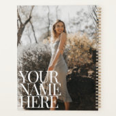 Je foto op Magazine! Persoonlijke grafische Kantoo Planner (Achterkant)