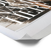 Je foto op Magazine! Persoonlijke grafische Kantoo Poster (Hoek)