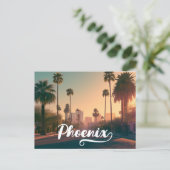 Je Foto Phoenix Arizona Briefkaart (Staand voorkant)