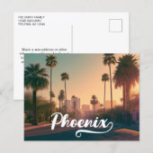 Je Foto Phoenix Arizona Briefkaart (Voorkant / Achterkant)