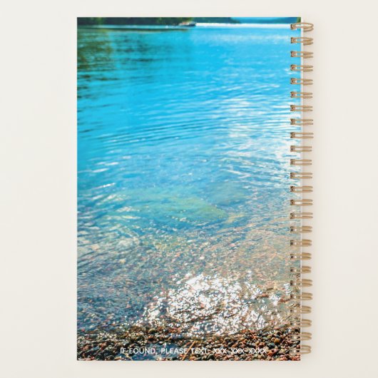 Je foto('s) toevoegen Aangepast Notitieboek (Achterkant)