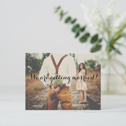 Je foto slaat de datumkaarten op | BRIEFKAART (Staand voorkant)