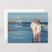 Je foto slaat het Briefkaart Datum bekendmaking op (Voorkant / Achterkant)