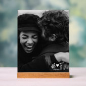 Je foto toevoegen | Aangepast vrije tekst Acryl Bord (Neutraal)