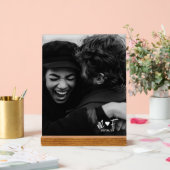 Je foto toevoegen | Aangepast vrije tekst Acryl Bord (Huwelijk)