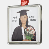 Je foto toevoegen metalen ornament (Links)