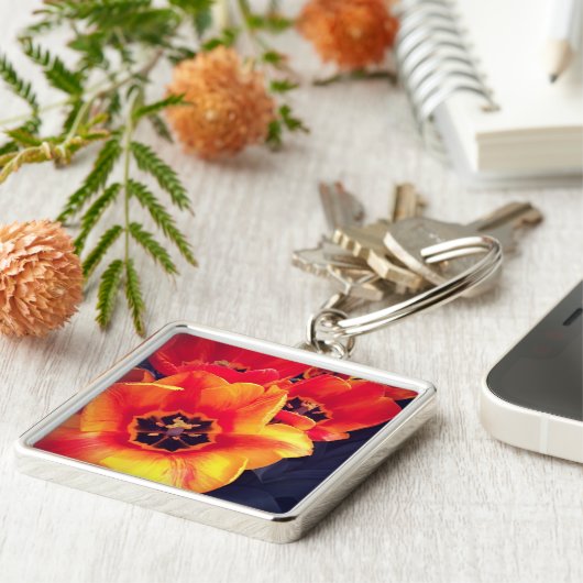 Je foto toevoegen sleutelhanger (Zijkant)