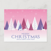 Je foto toevoegen | Vrolijk kerstVakantie Briefkaart (Voorkant)