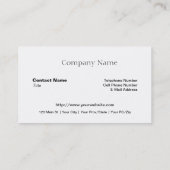 Je foto voor je info achter visitekaartje (Achterkant)