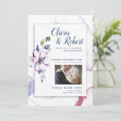 Je foto Waterverf Apple Blossom Kaart (Staand voorkant)