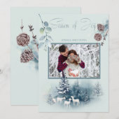 Je foto Waterverf Woodland Goats Kaart (Voorkant / Achterkant)