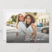 Je foto zal mijn Bridesmaid zijn? VH2 Kaart (Voorkant)