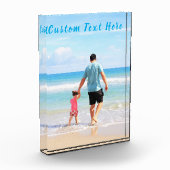 Je fotoblok gepersonaliseerd met aangepaste tekst (Links)