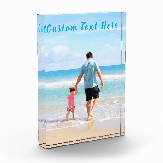 Je fotoblok gepersonaliseerd met aangepaste tekst (Links)