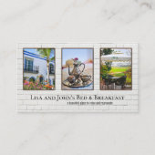 Je fotofeest en ontbijtfeestdag visitekaartje (Voorkant)