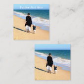 Je fotokaart personaliseren met aangepaste tekst notitiekaartje (Voorkant / Achterkant)