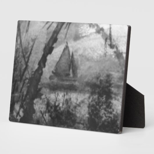 Je fotokunst hier met Easel Fotoplaat (Zijkant)