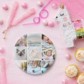 Je foto's aangepaste versie papieren bordje (Feest)