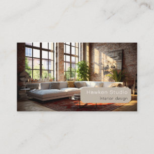 Je foto's interieurontwerper, home stager modern visitekaartje