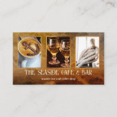 Je foto's Koffiewinkelbalk in kustlijn Visitekaartje (Voorkant)