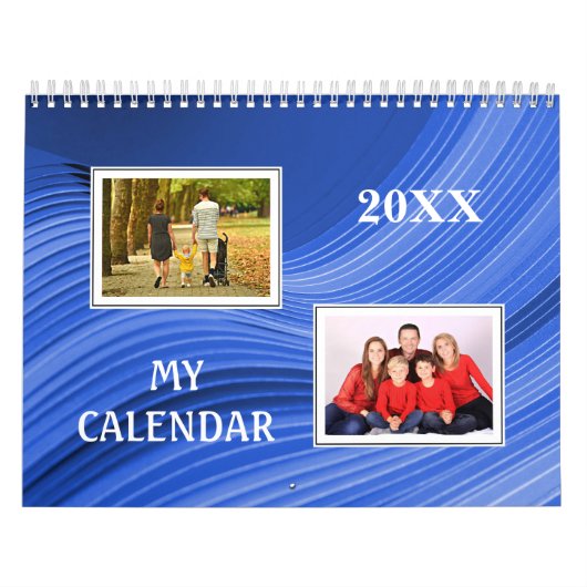Je foto's met seizoensgebonden lijsten kalender (Hoes)
