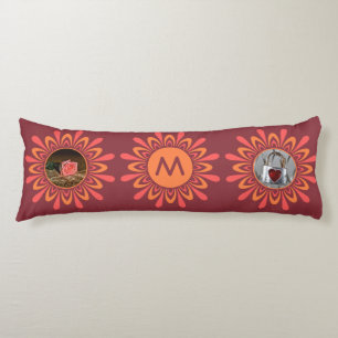 JE FOTO'S & MONOGRAM Gestileerde zon custom kussen