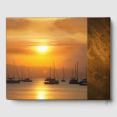 Je foto's Sailboot Retirement Guest Book Gastenboek (Achterkant)